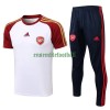 Arsenal Maillot d'Entraînement 22-23 Blanc Rouge Pour Homme